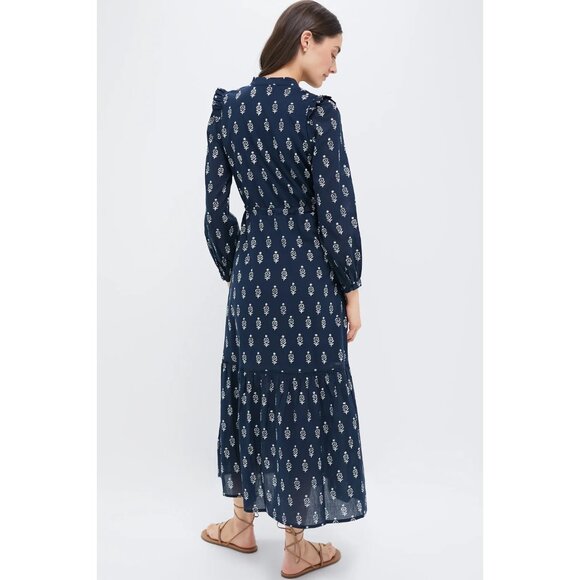 NWT Emerson Fry Love, Tomas Frances in Marguerite Block Printed Dress M - Picture 4 of 7